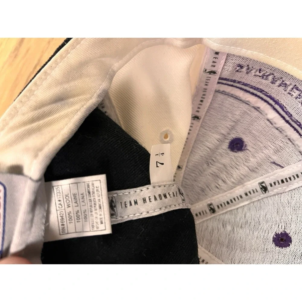 Sacramento Kings Reebok Vintage‎ Fitted Cap Hat - Size: 7 1/4